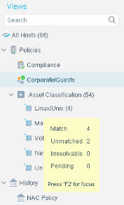 Real-Time Policy Status Summary