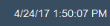 Date and Time Indicator